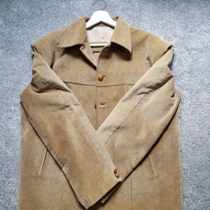 Men's Classic Corduroy Tan Shirt Jacket
